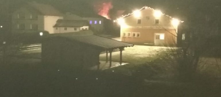 Heckenbrand in der Florianigasse