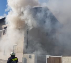 Zimmerbrand in Grillenberg
