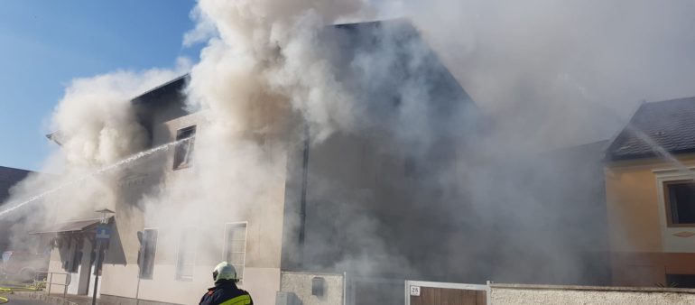 Zimmerbrand in Grillenberg